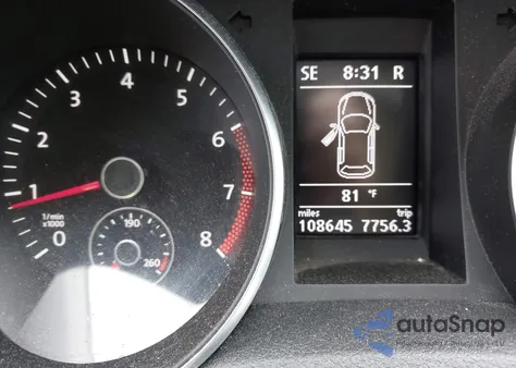 2011 Volkswagen Golf 2.5L 4-Door from USA, damaged, VIN WVWDA9AJ8BW009300